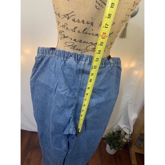 (B-59)‎ stretch panst demin women crof&barrow medium average - Picture 5 of 7